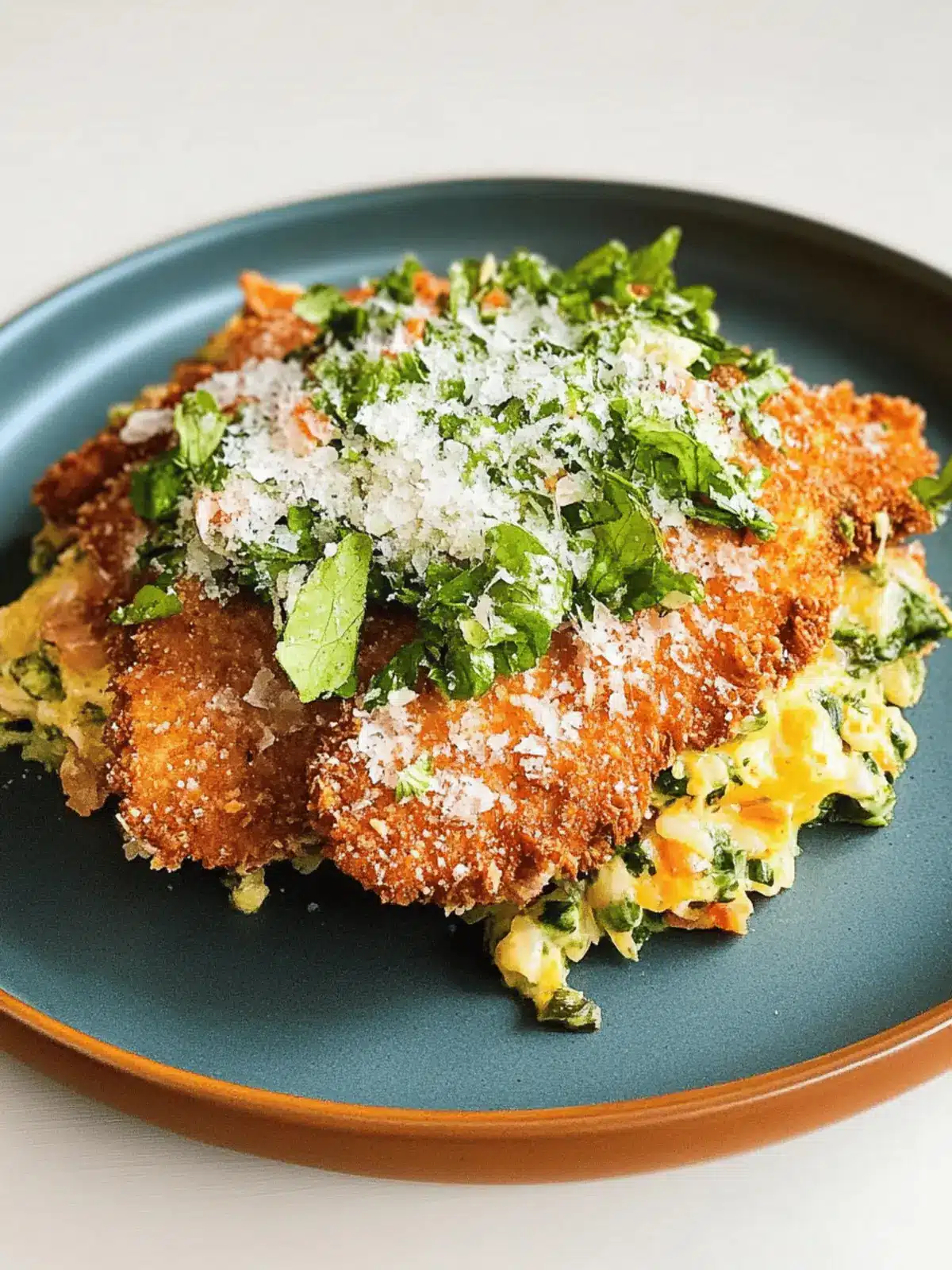 Spicy Chicken Caesar Schnitzel