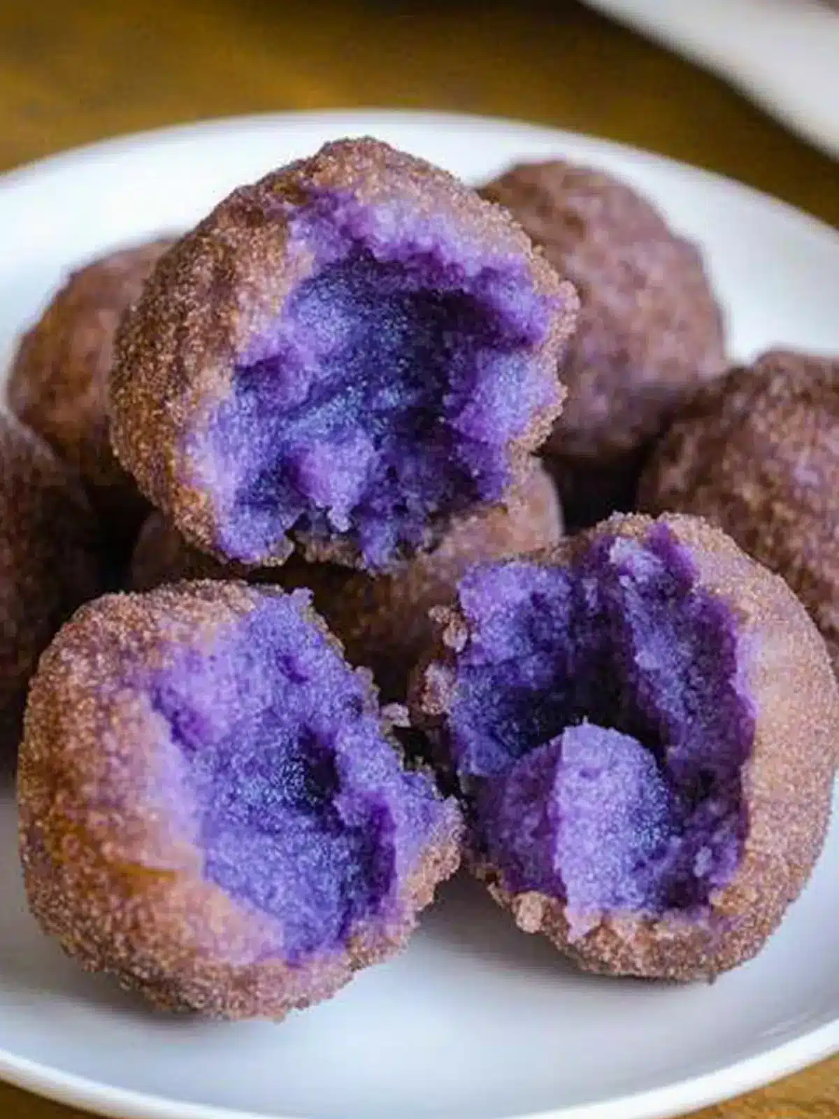Delicious Ube Mochi Donuts for a Sweet Morning Treat 4 Ube Mochi Donuts