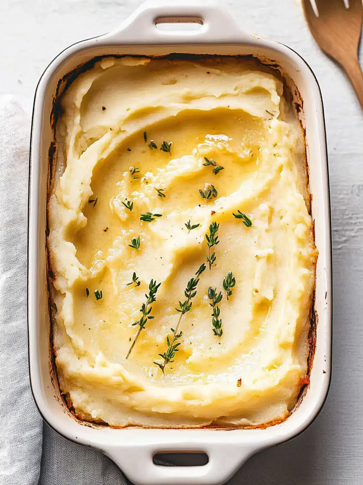Creamiest Baked Mashed Potatoes