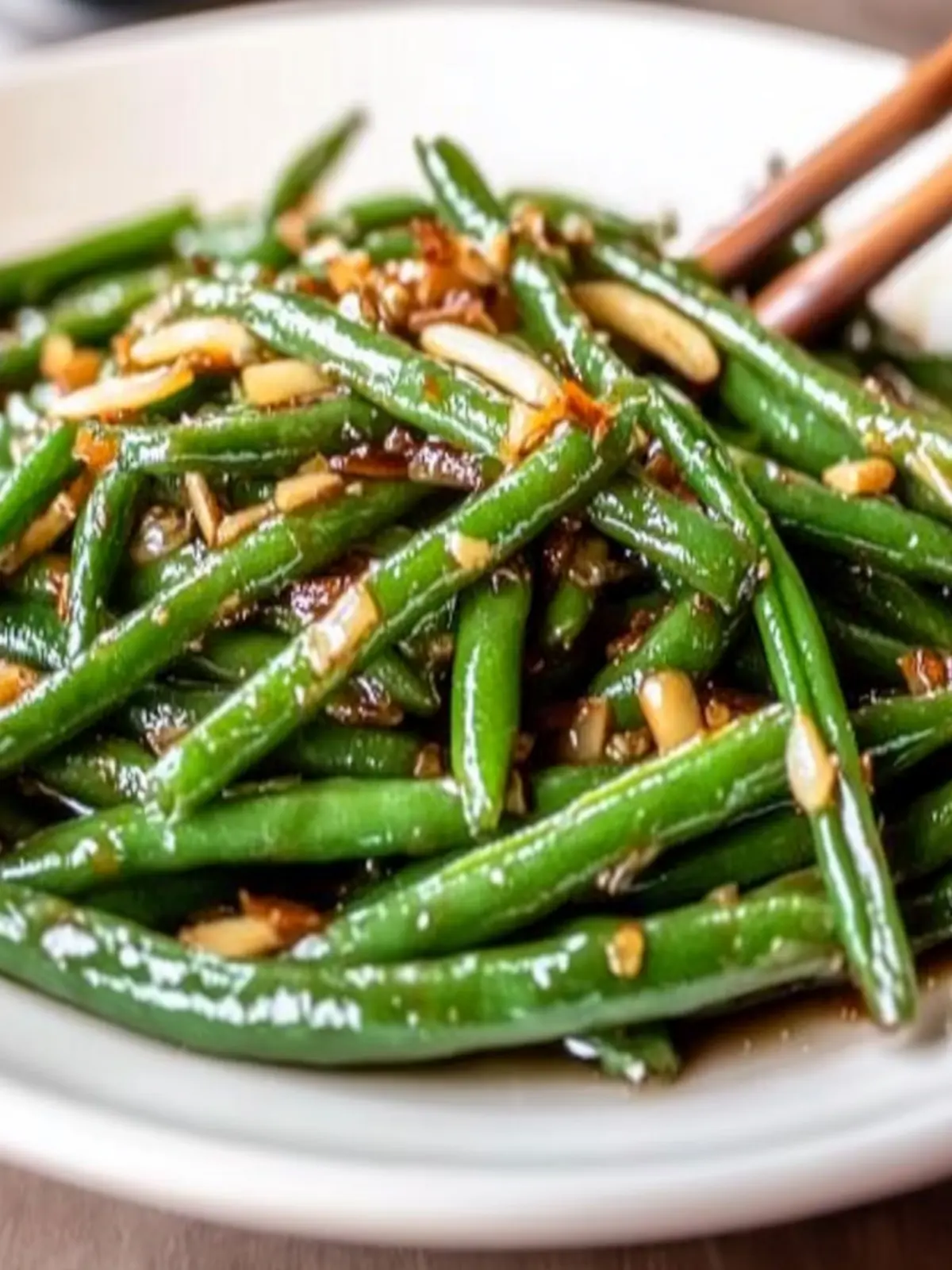 Stir-Fried Garlic Green Beans