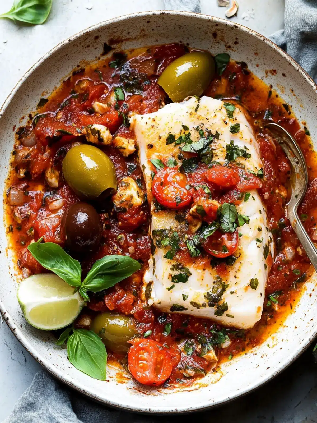 Fish Puttanesca