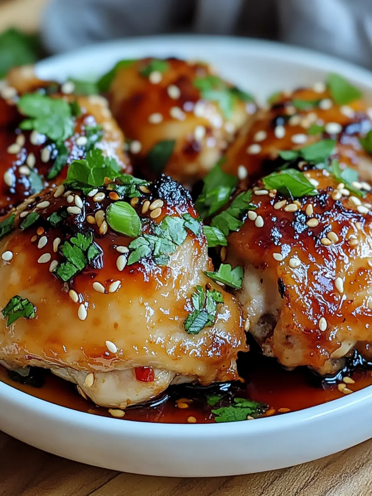 Viral Garlic Miso Chicken Thighs