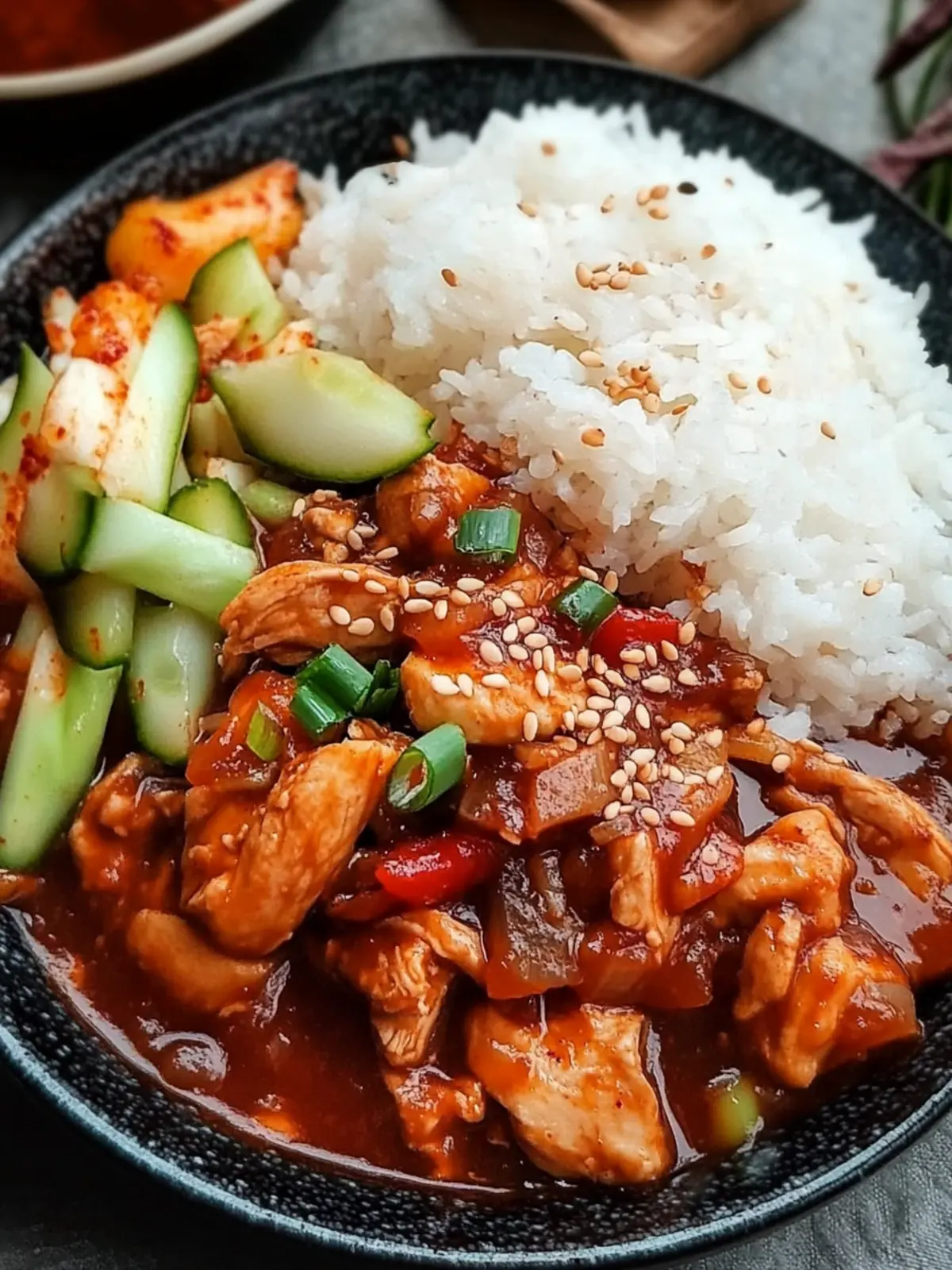 Korean Spicy Chicken Stew