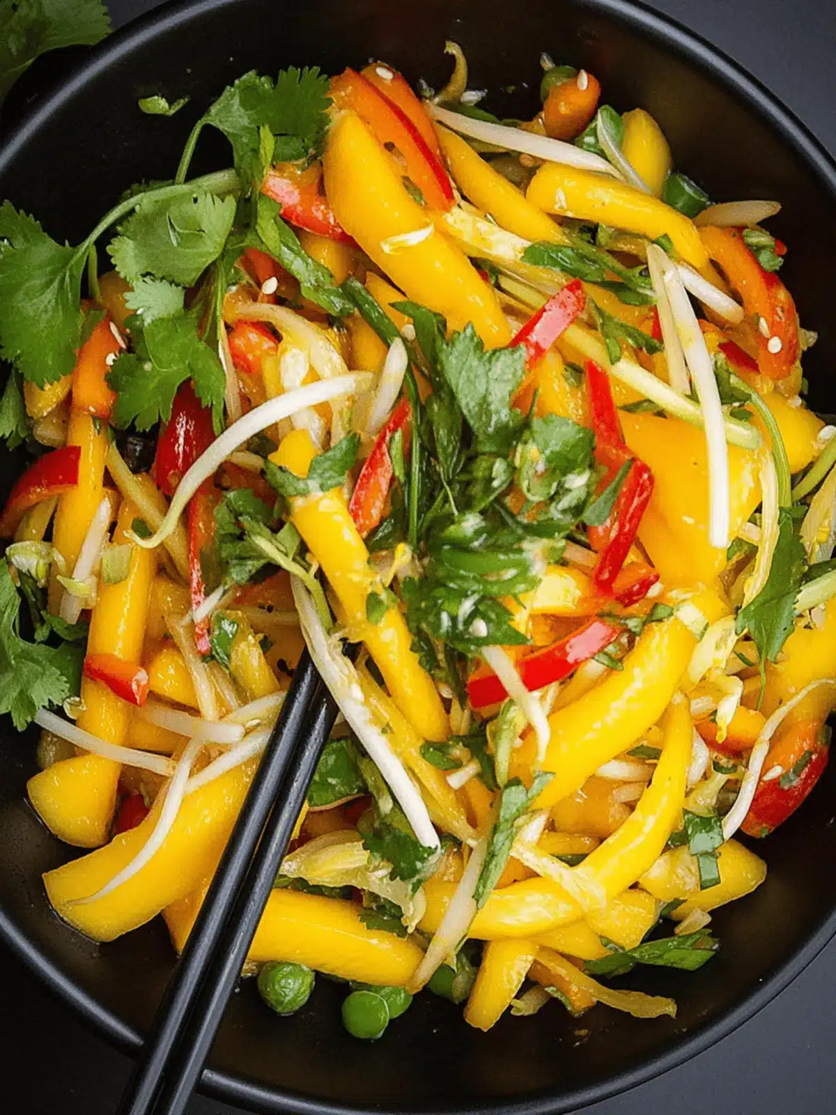 Simple Thai Mango Salad