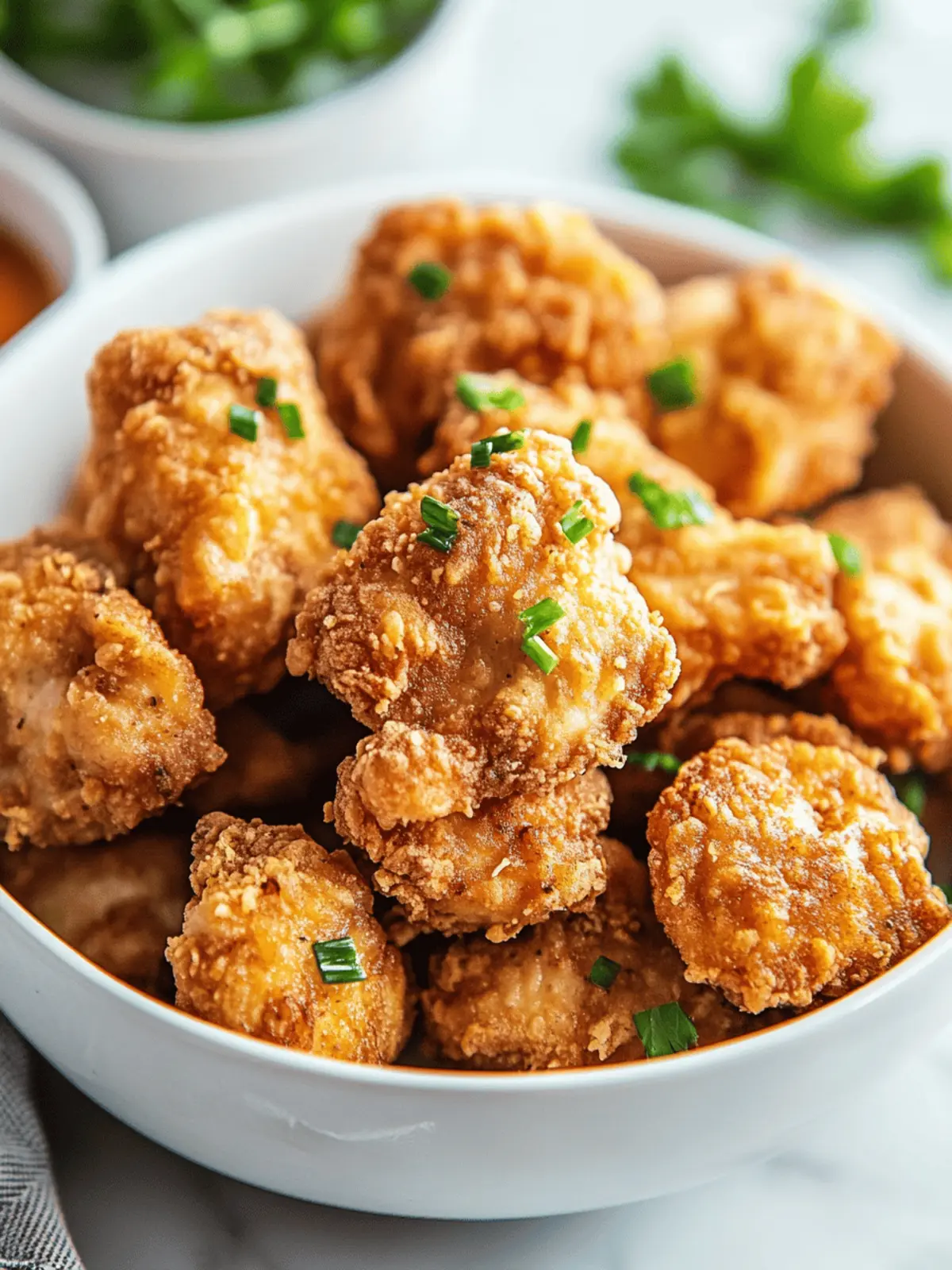 Crispy Tofu Fried Chicken