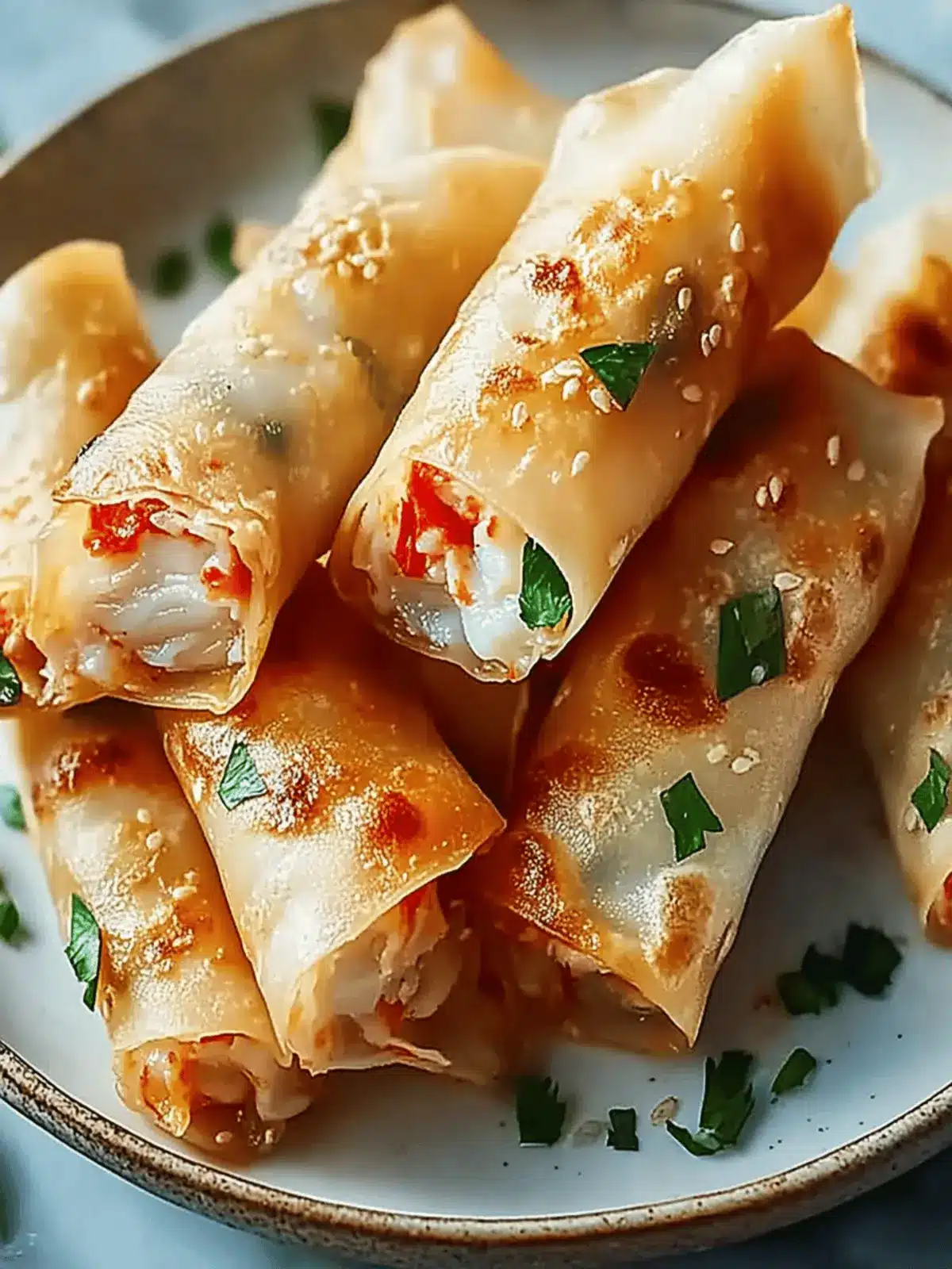 Crispy Rice Paper Crab Rangoons You ll Love to Bake 2 Rice Paper Crab Rangoons