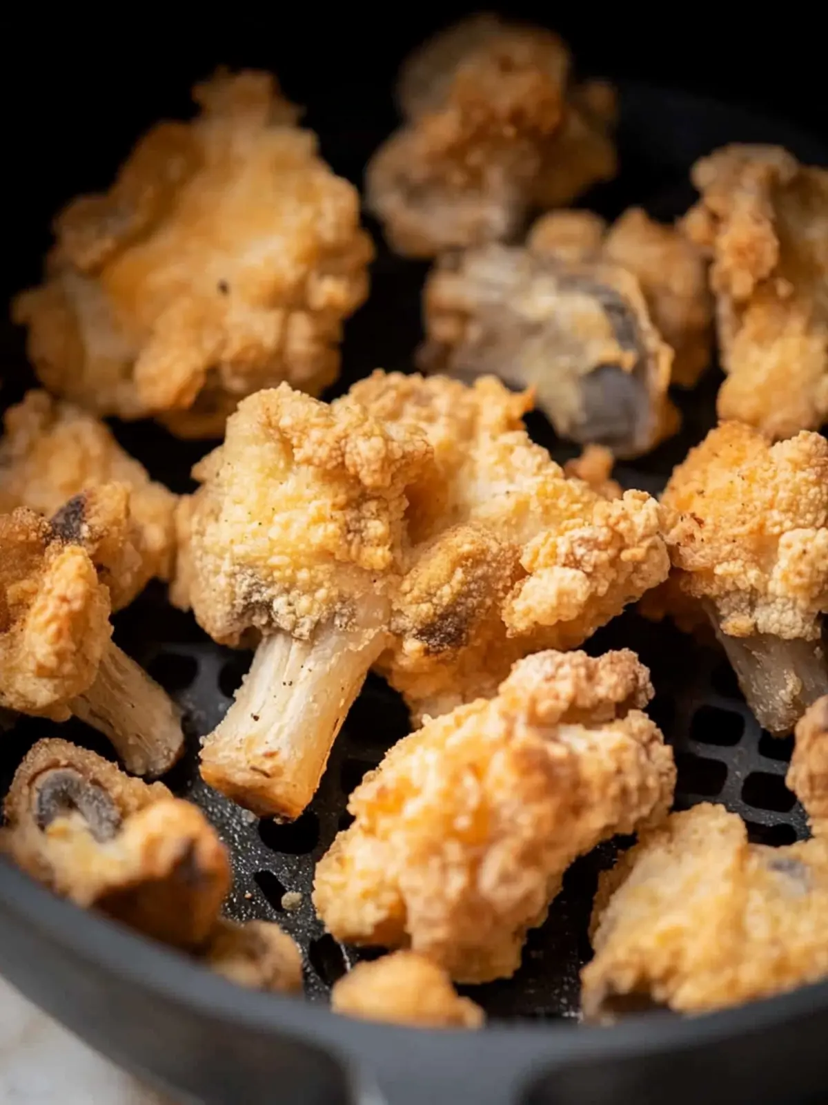 Air Fried Oyster Mushrooms