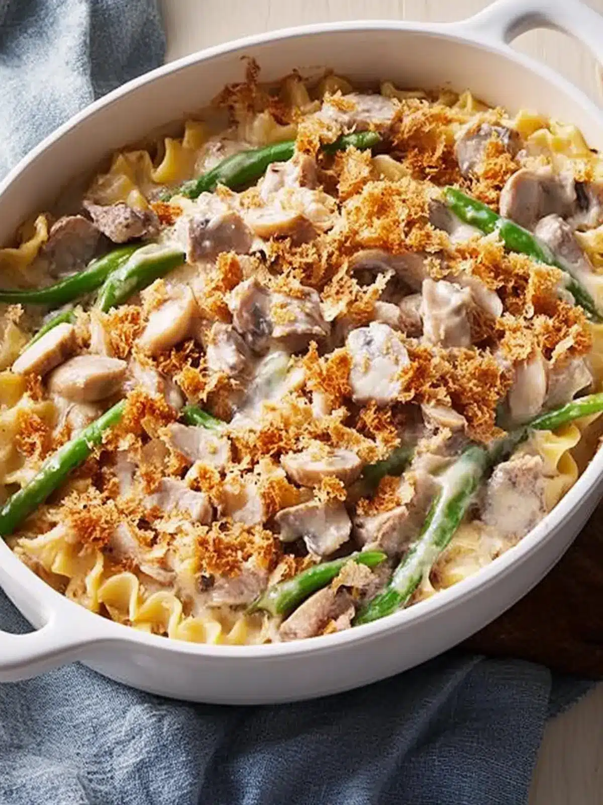 Tuna Mushroom Casserole