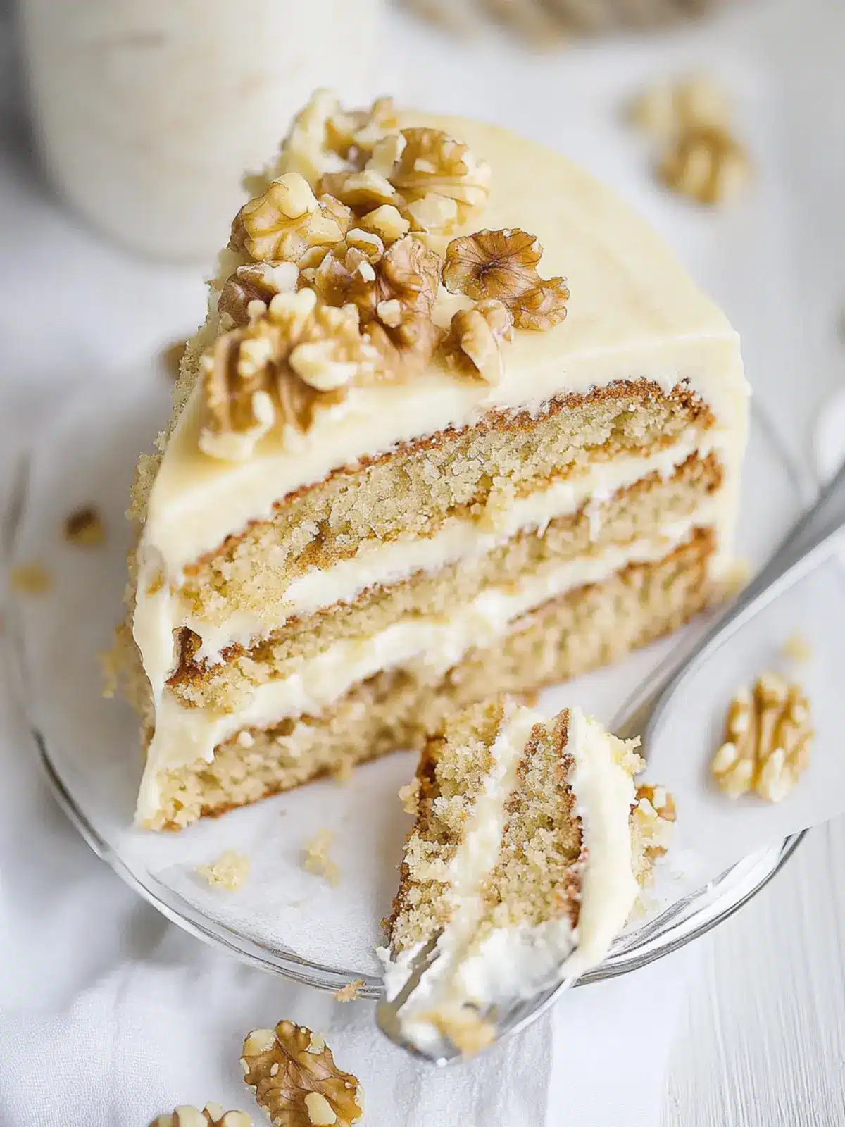 Maple Walnut Cake