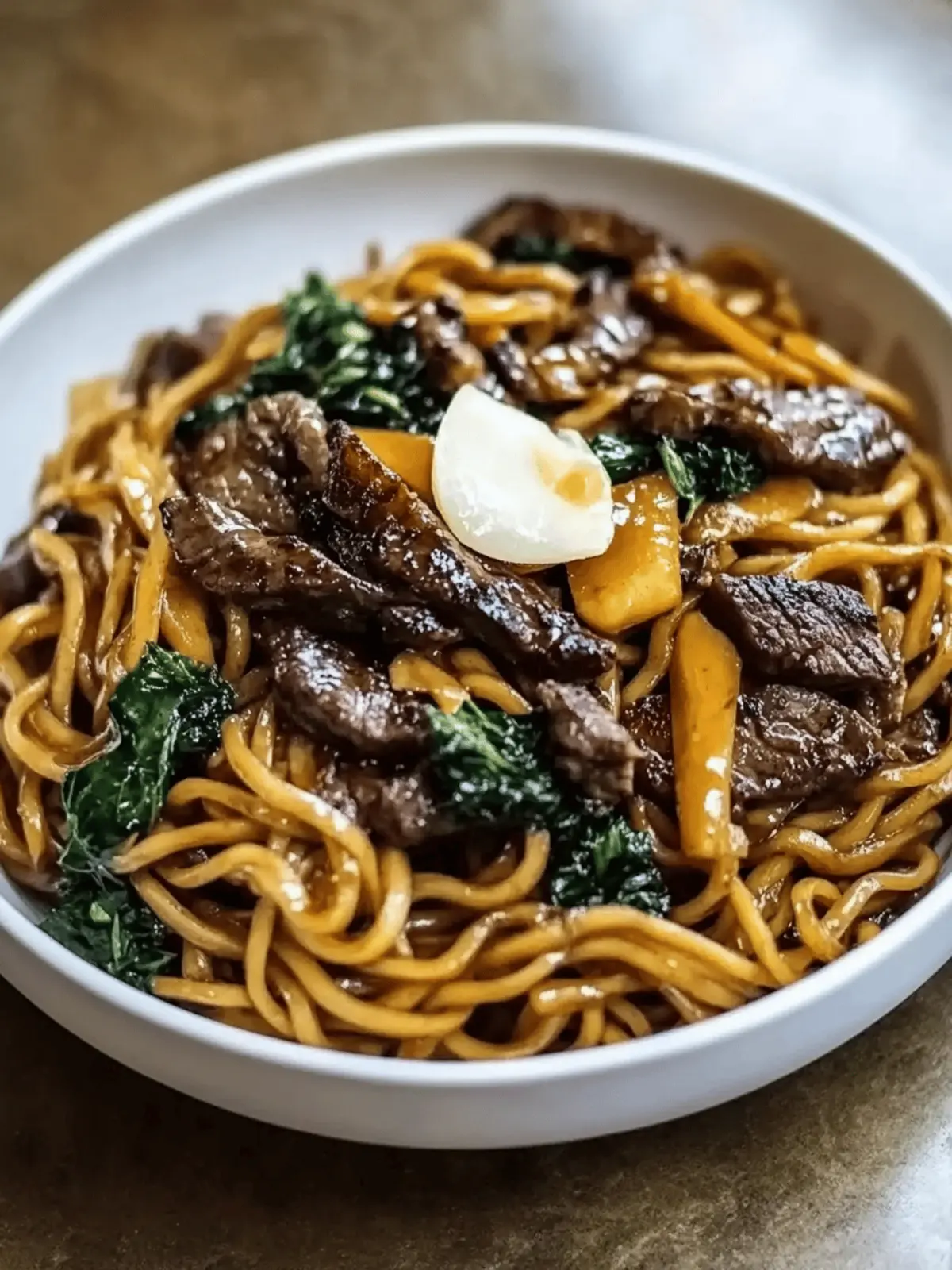 Blackstone Steak Udon
