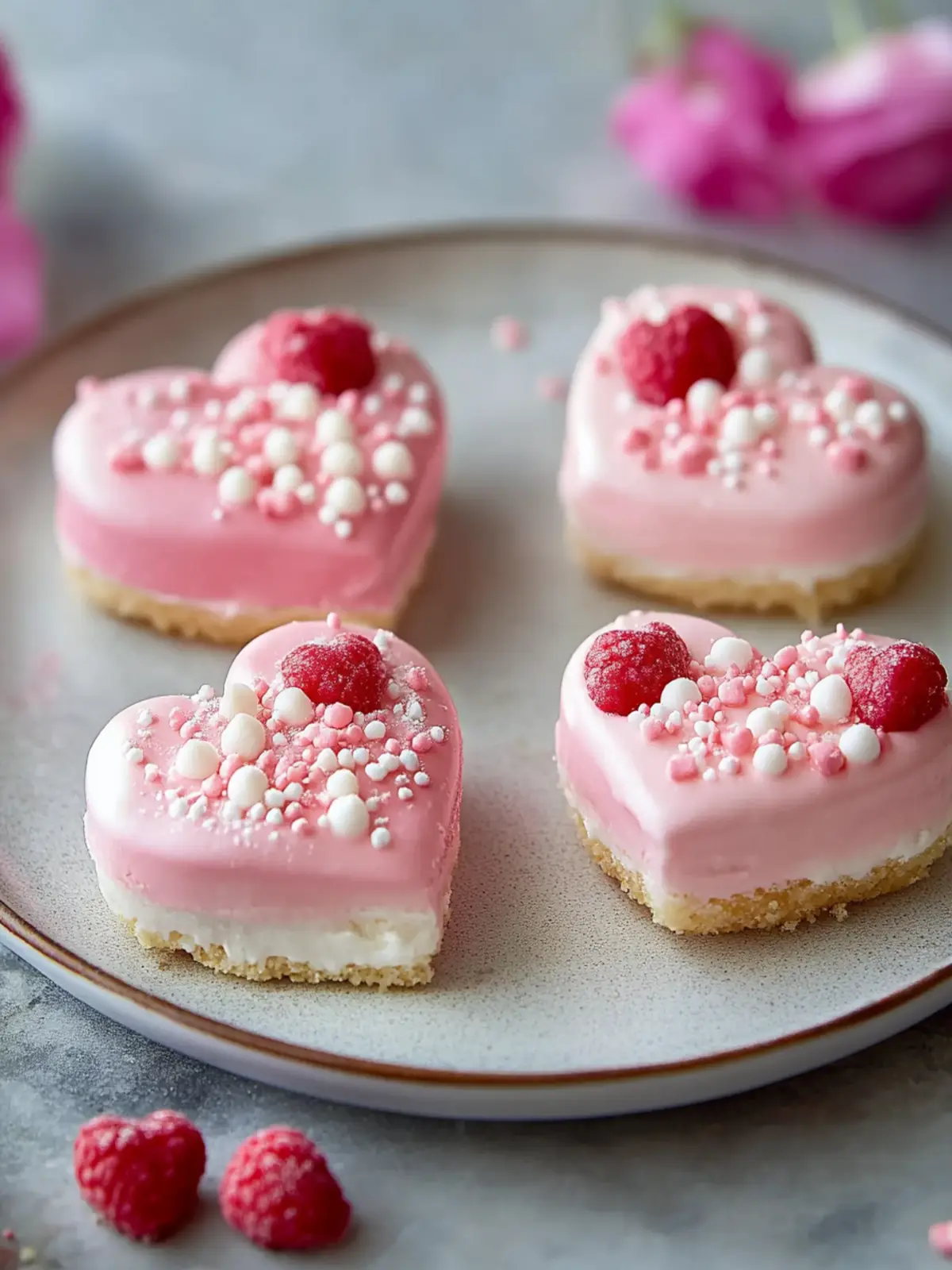 Mini Heart Shaped Cakes for Sweet Moments at Home 4 Mini Heart Shaped Cakes