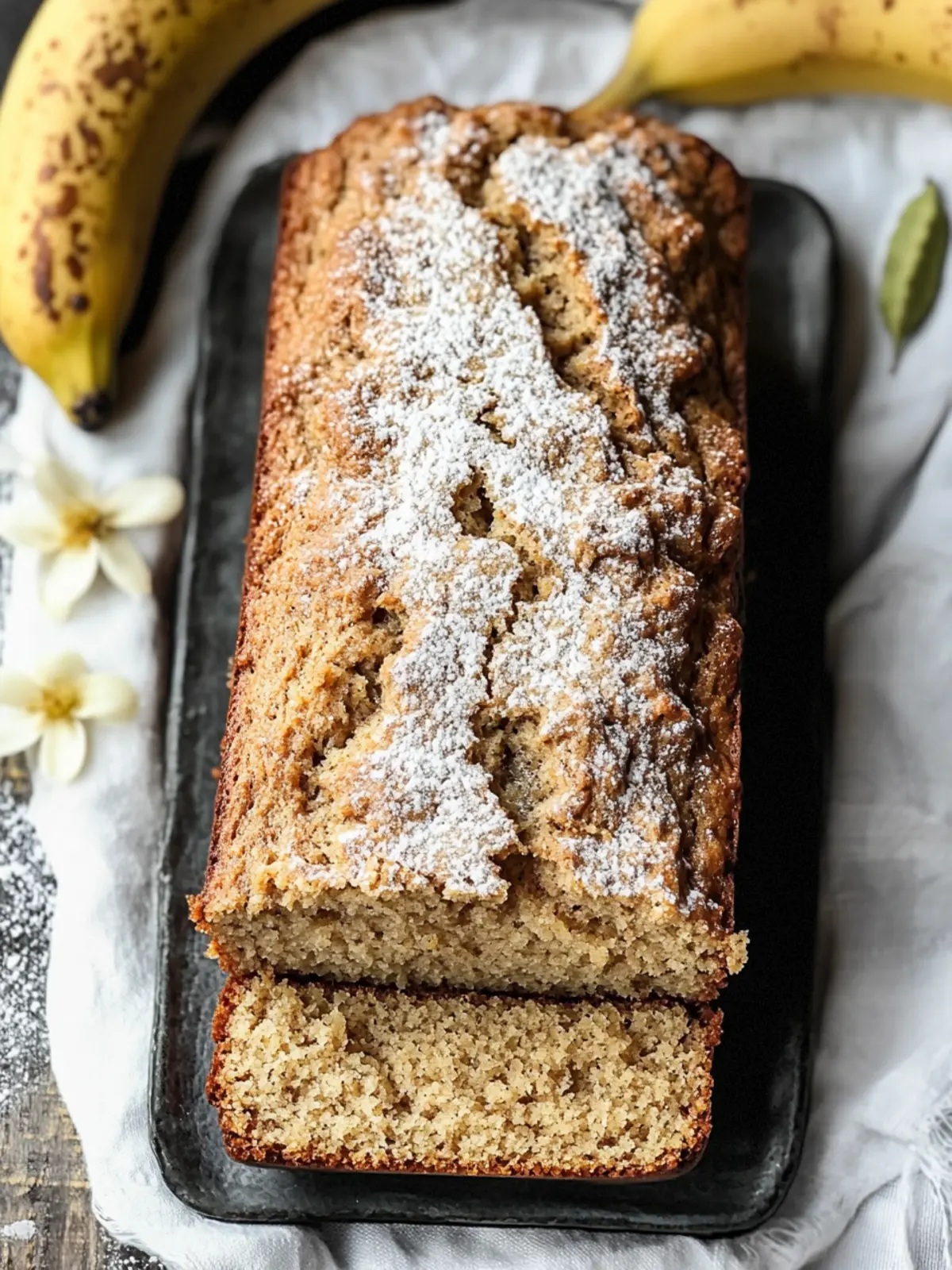 Cardamom Banana Bread