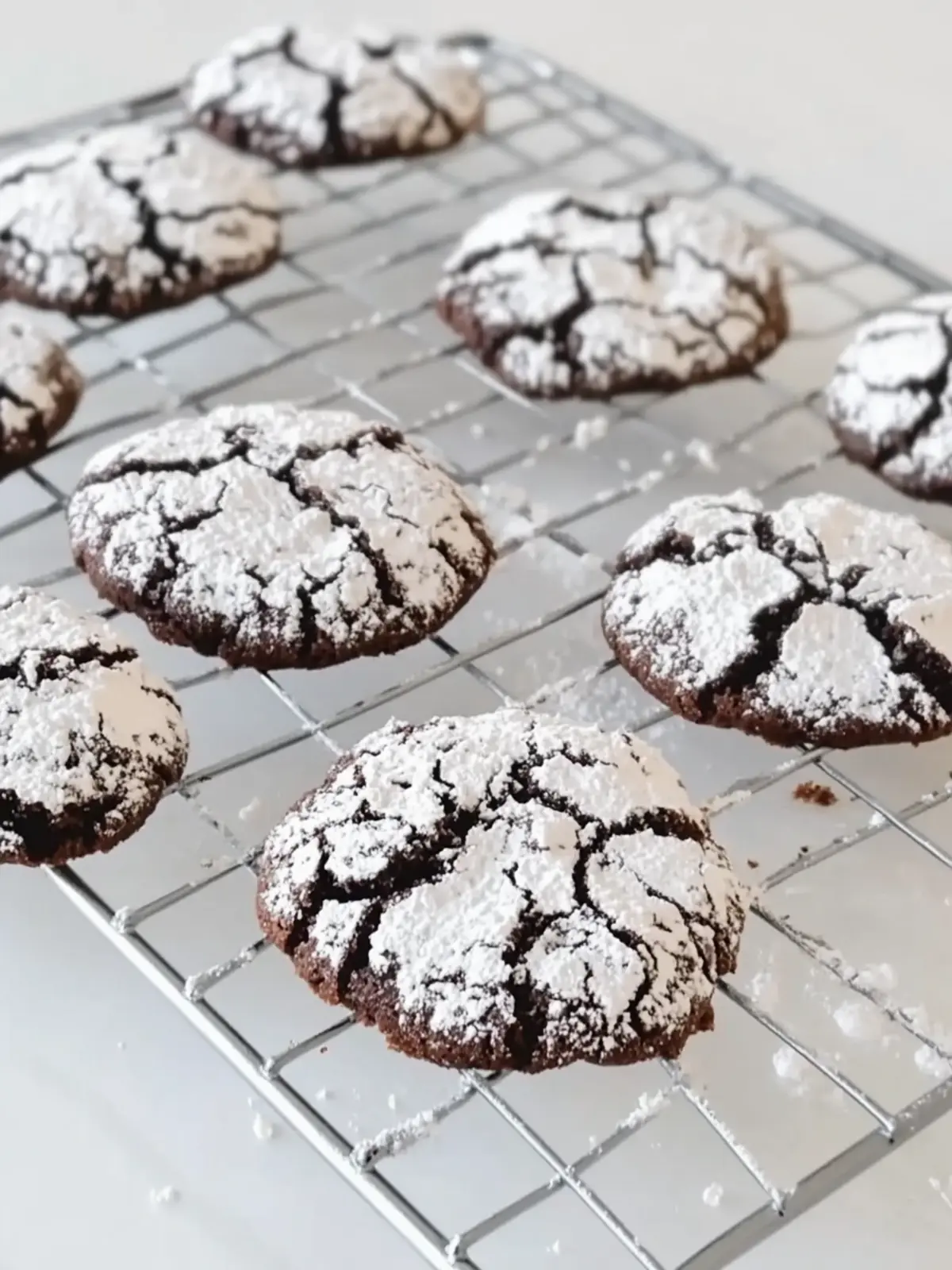 Chocolate Crinkle Cookies
