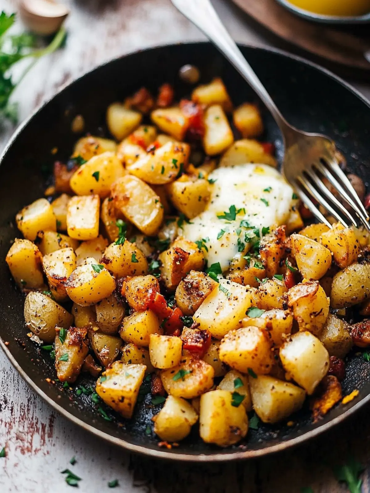 Easy Skillet Breakfast Potatoes