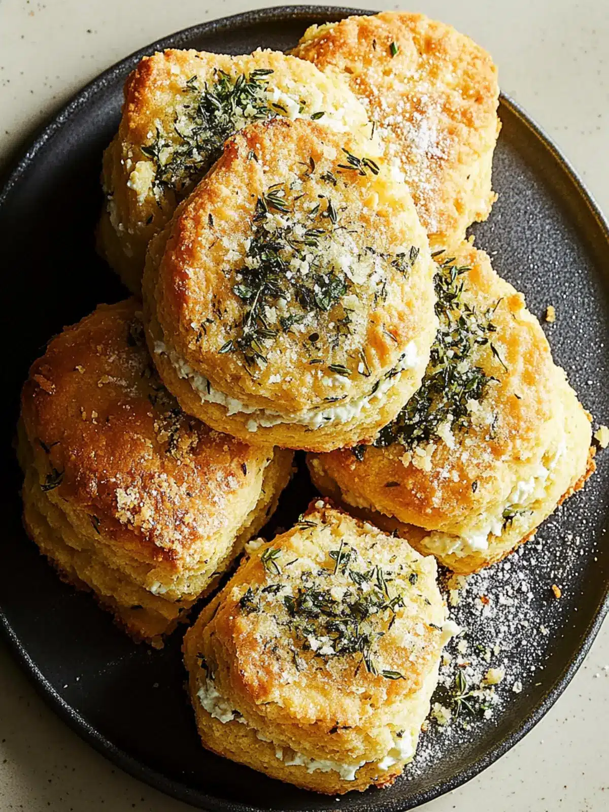 Herby Ricotta Biscuits