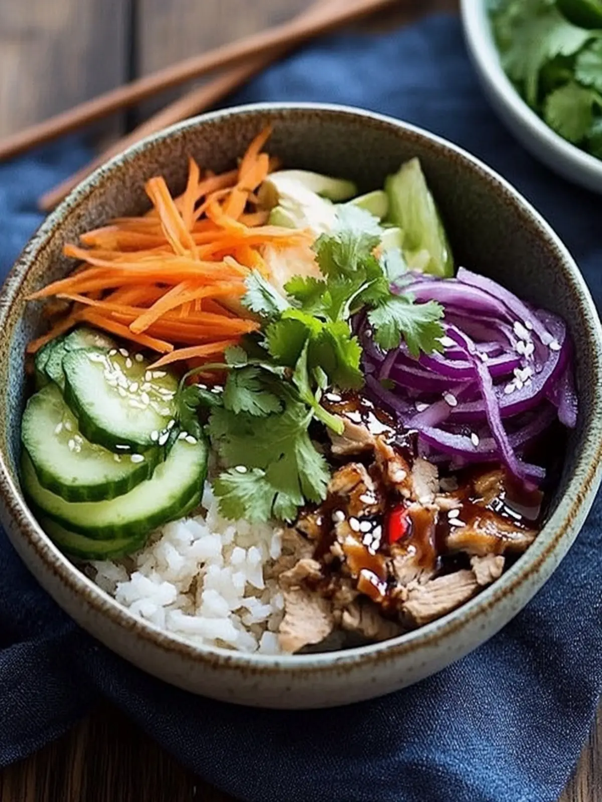 Irresistible Slow-Cooker Banh Mi Bowl with Zesty Pickles 3 Slow-Cooker Banh Mi Bowl