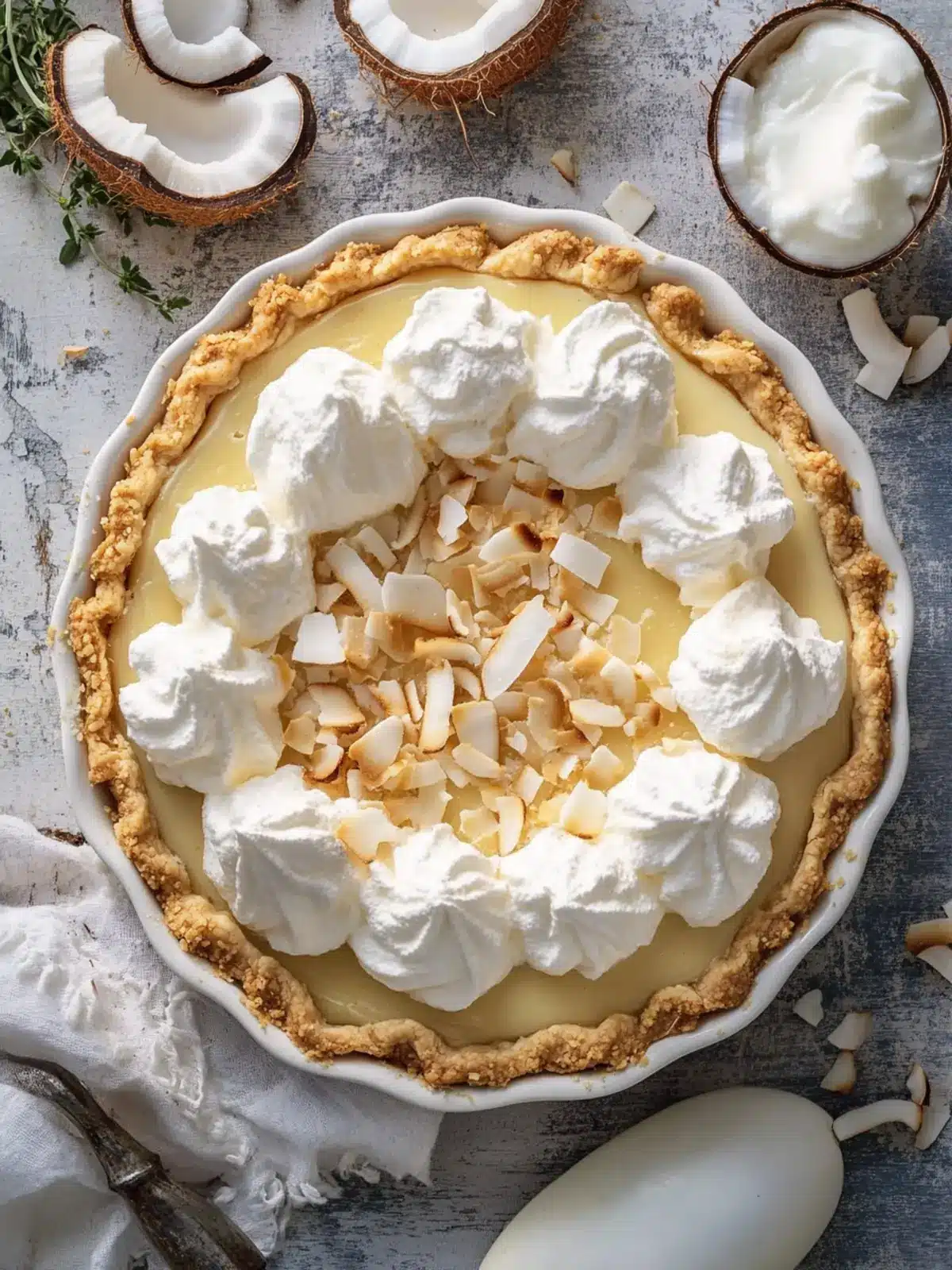 Decadent Coconut Cream Pie to Elevate Your Dessert Game 3 Coconut Cream Pie