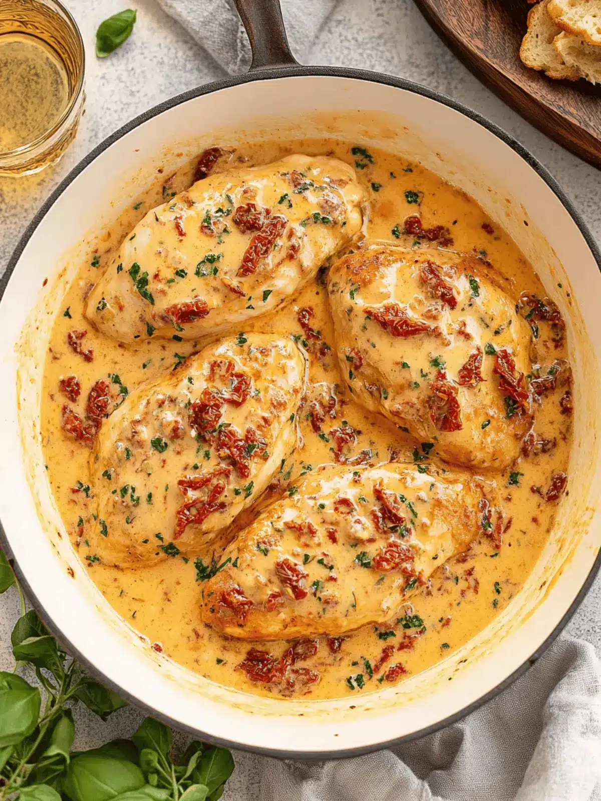 Marry Me Chicken (In Sun-Dried Tomato Cream Sauce)