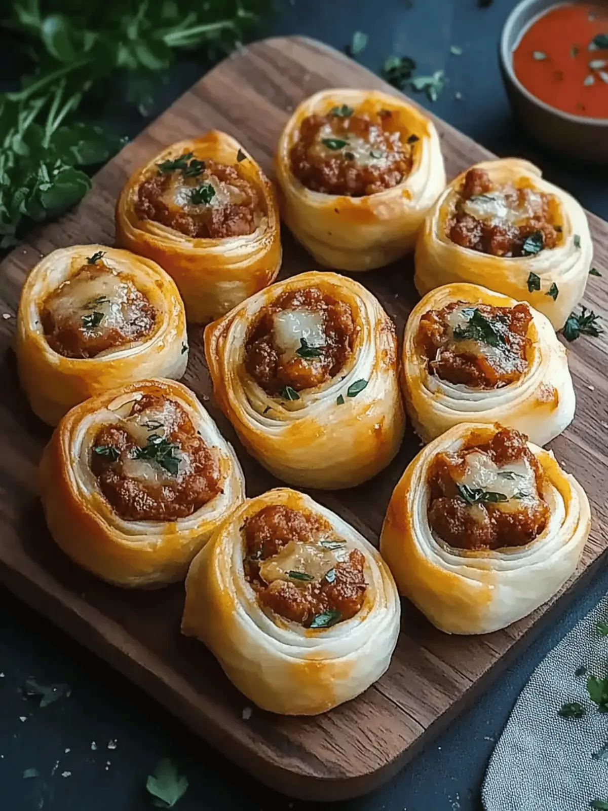 Sicilian Sausage Rolls