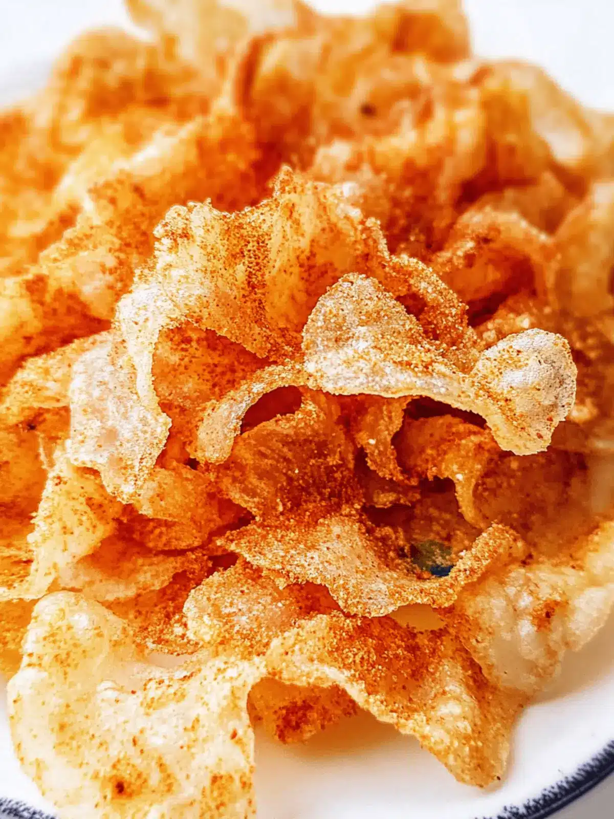 Vegan Pork Rinds (Fried Rice Paper)