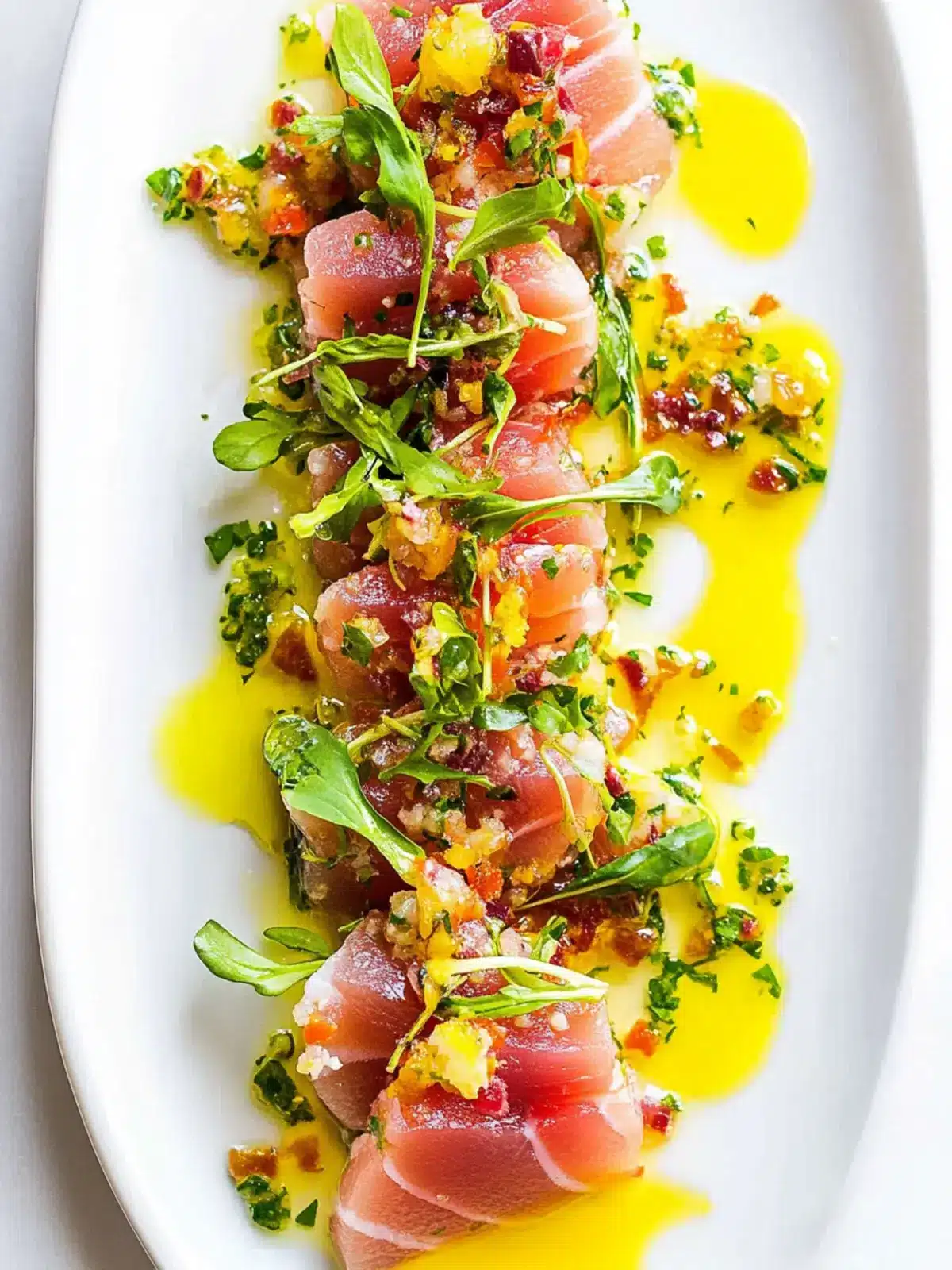 Sicilian Tuna Crudo