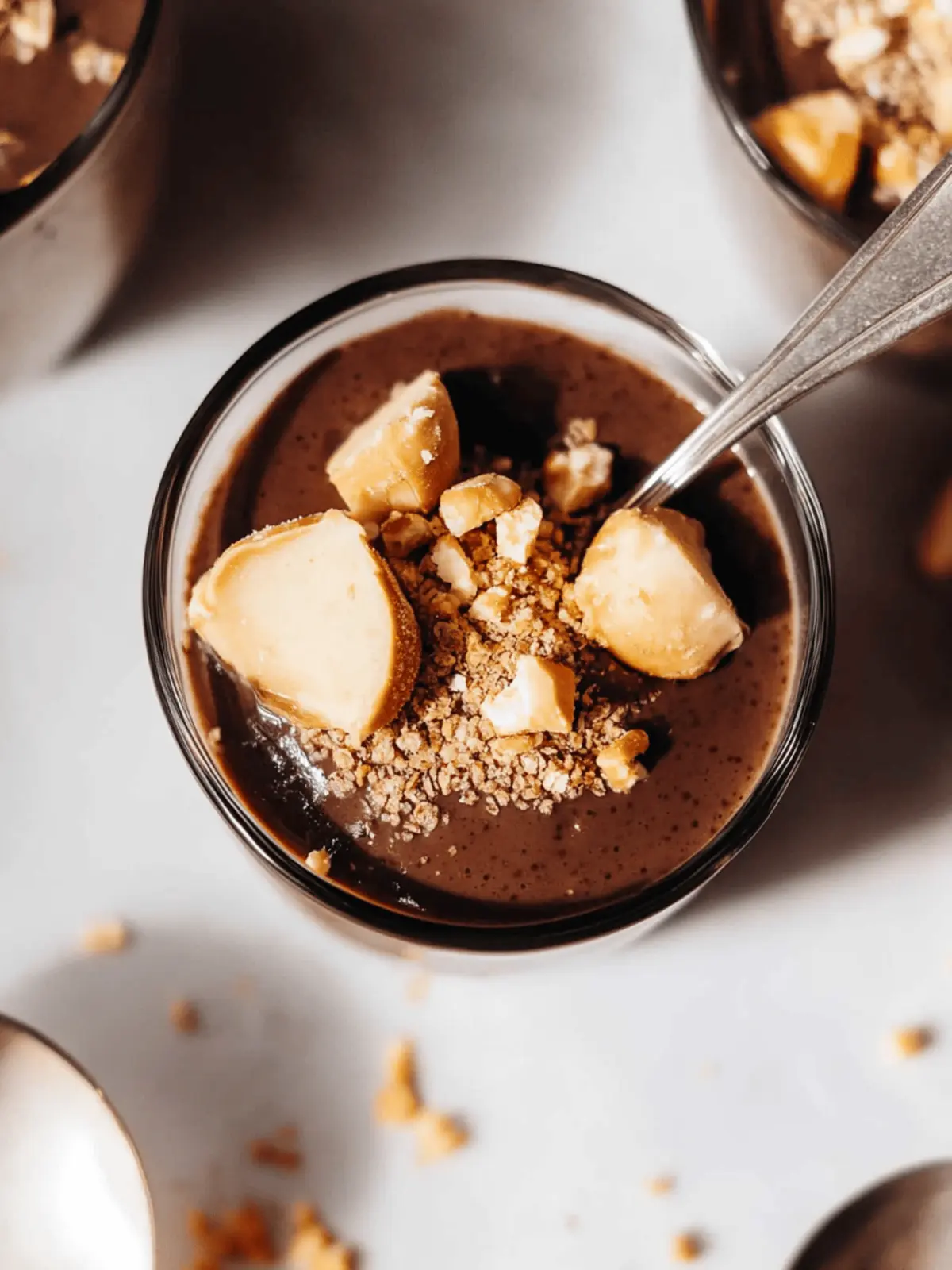 Creamy Peanut Butter Cup Chia Pudding