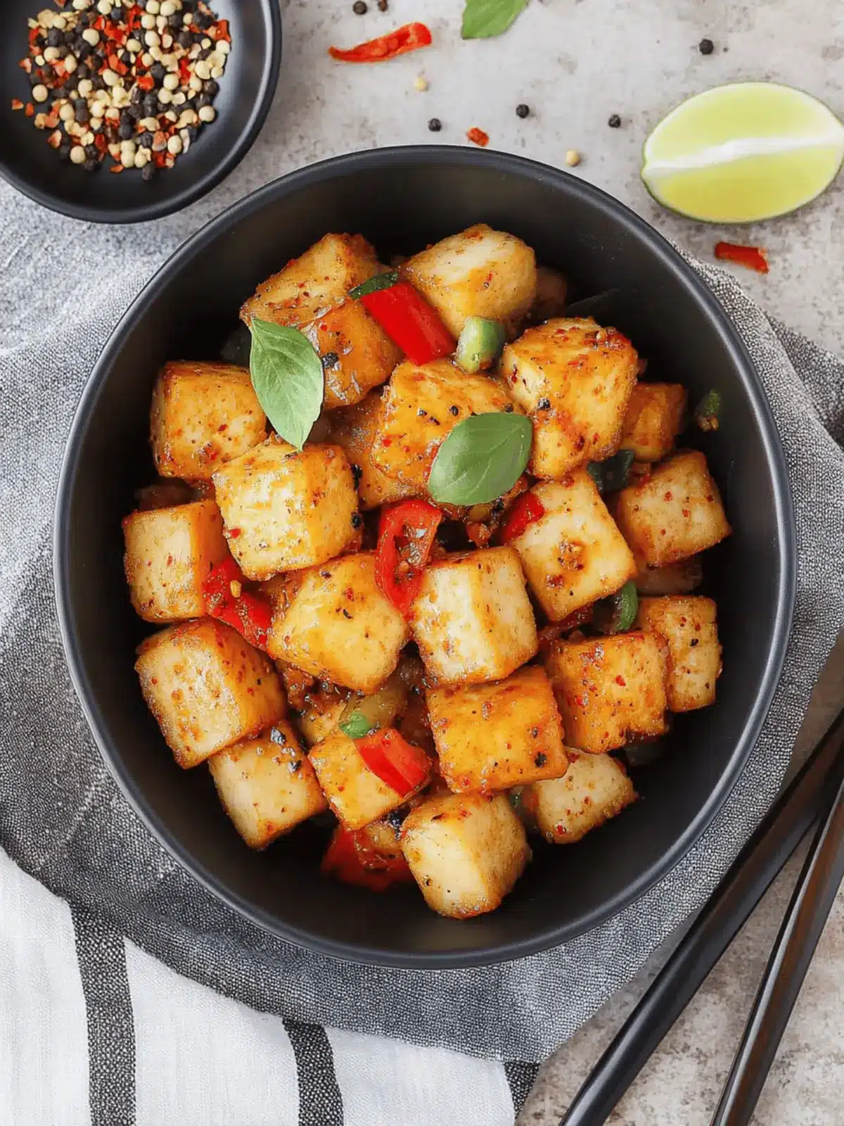 Salt and Pepper Tofu