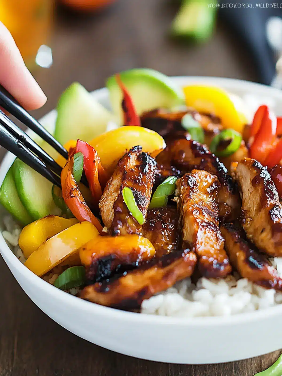 Cajun Honey Chicken Bowls