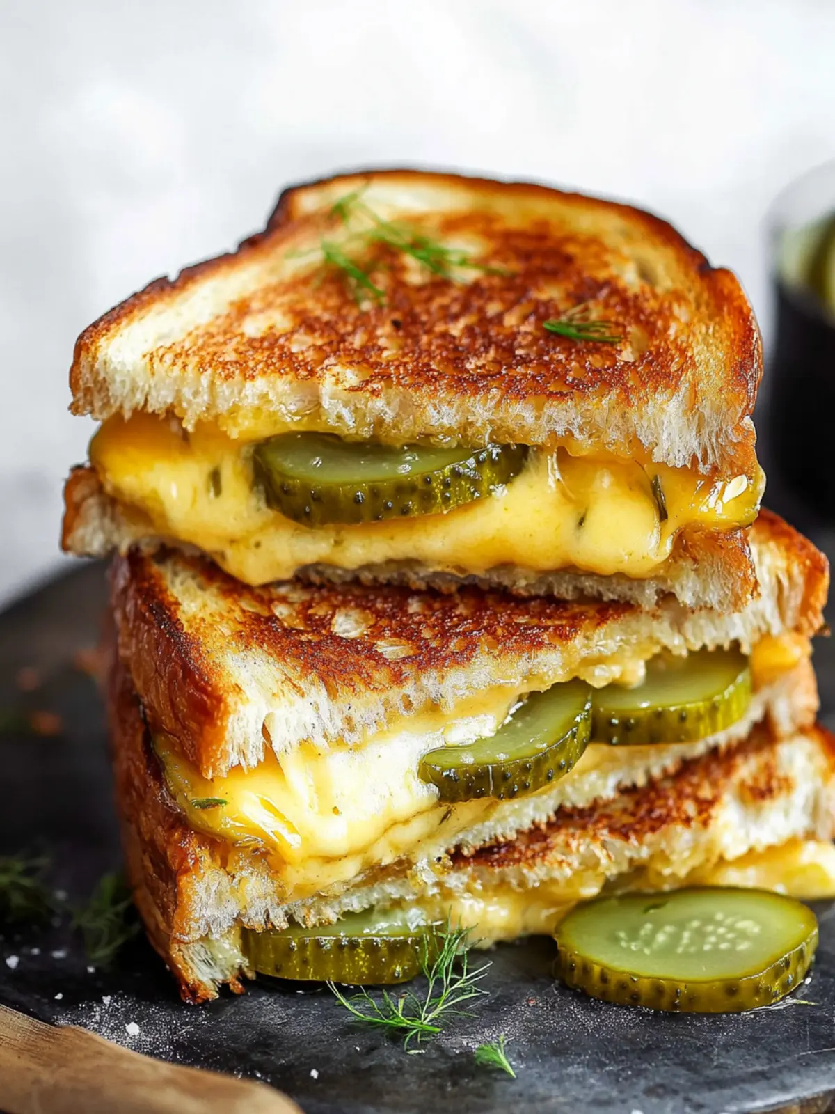 Pickle Grilled Cheese