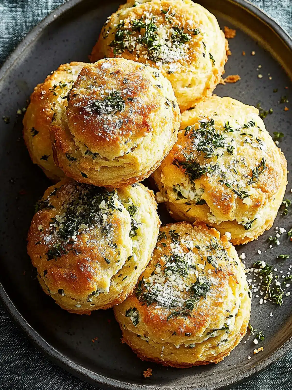 Herby Ricotta Biscuits