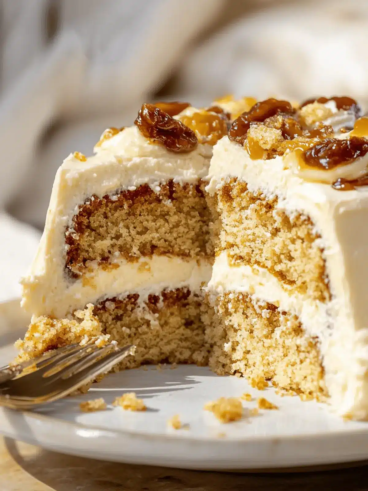 Butterscotch Crunch Cake