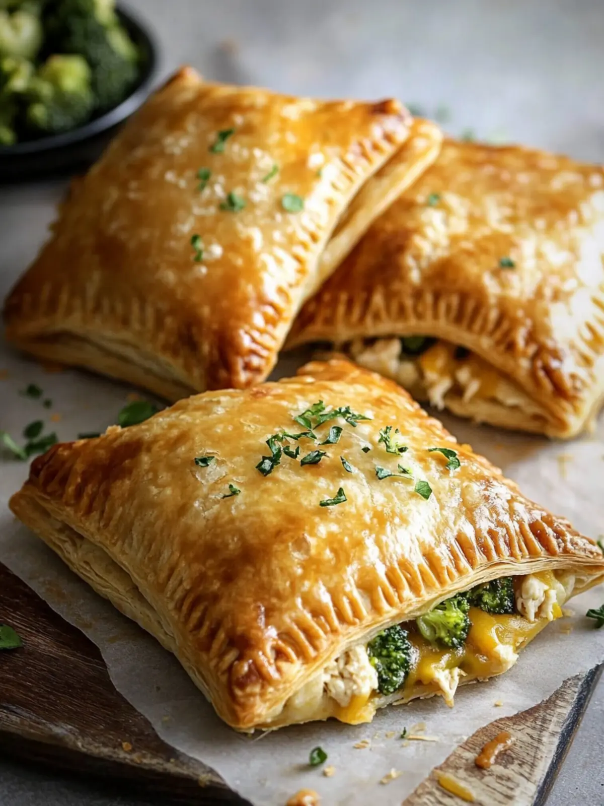 Cheesy Chicken Broccoli Hot Pockets You ll Crave Daily 3 Cheesy Chicken Broccoli Hot Pockets