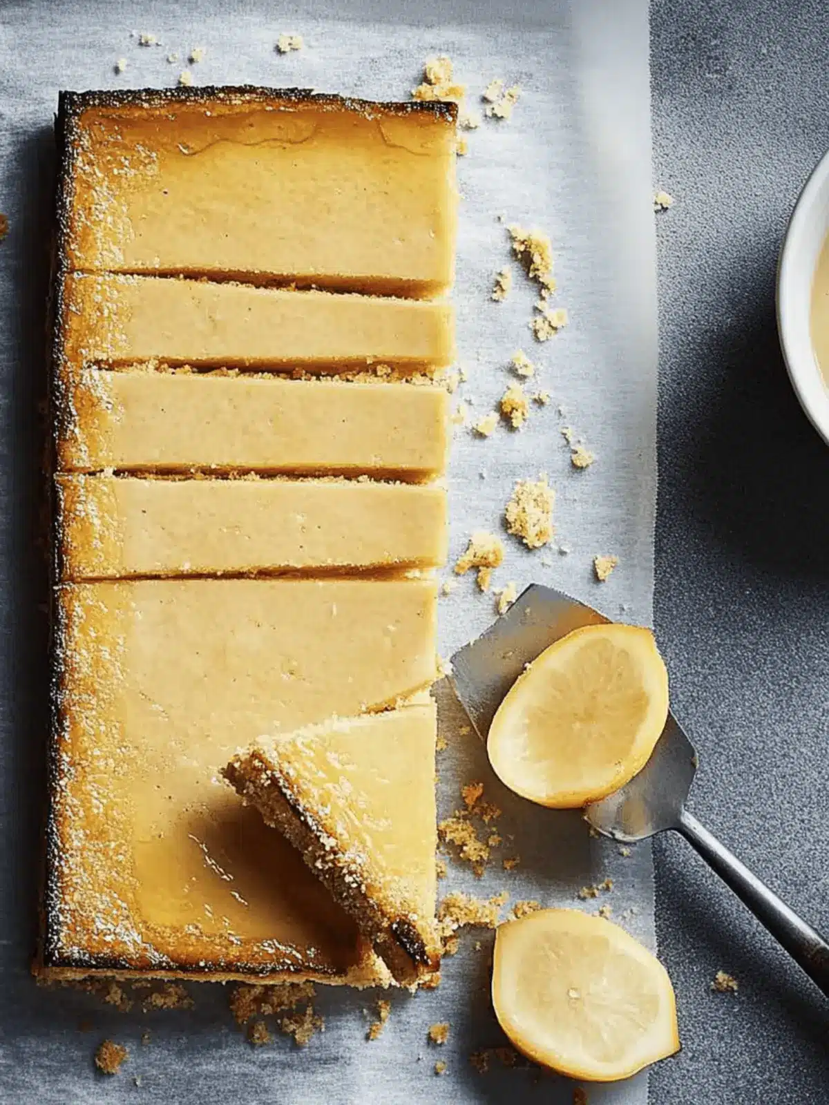 Caramelised Yuzu and Vanilla Slice