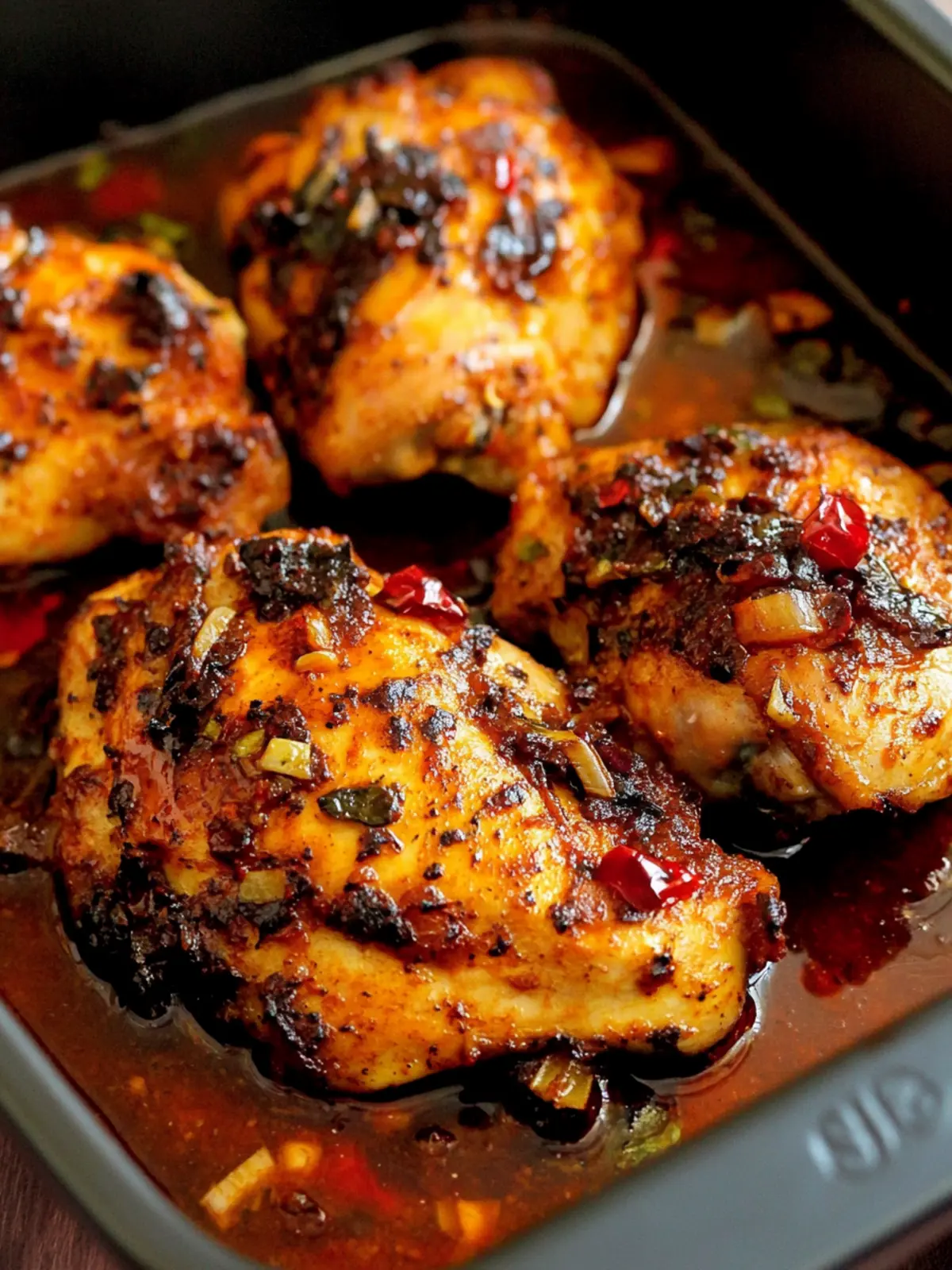 Spicy Mediterranean Chicken Thighs