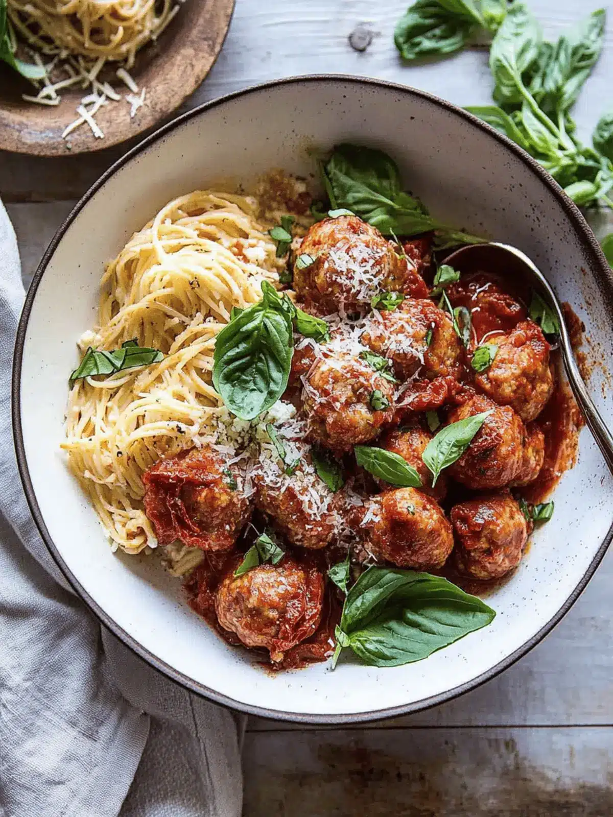 Sun-Dried Tomato and Ricotta Turkey Meatballs for Easy Dinners
