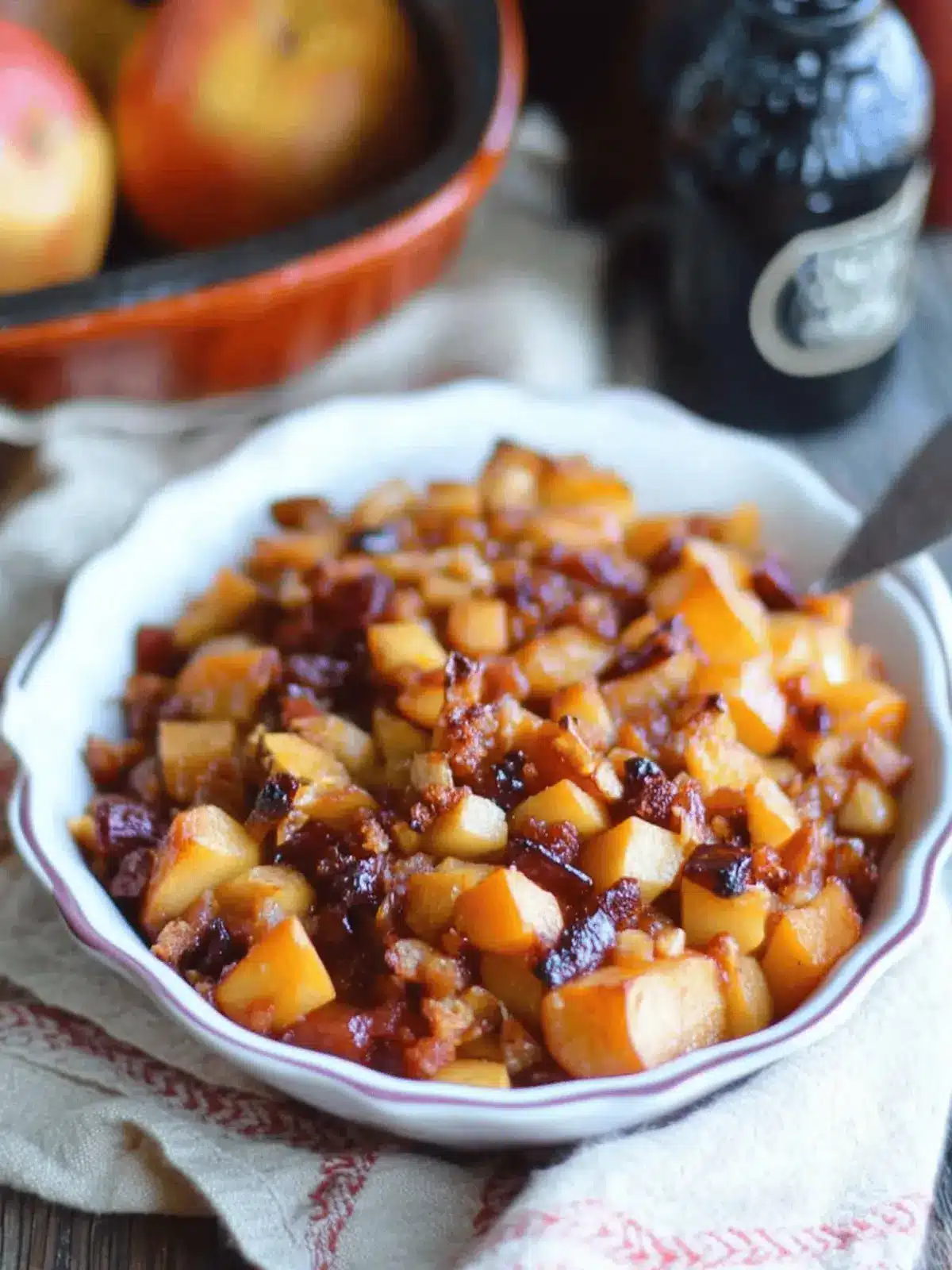 Butternut Squash Apple Bake