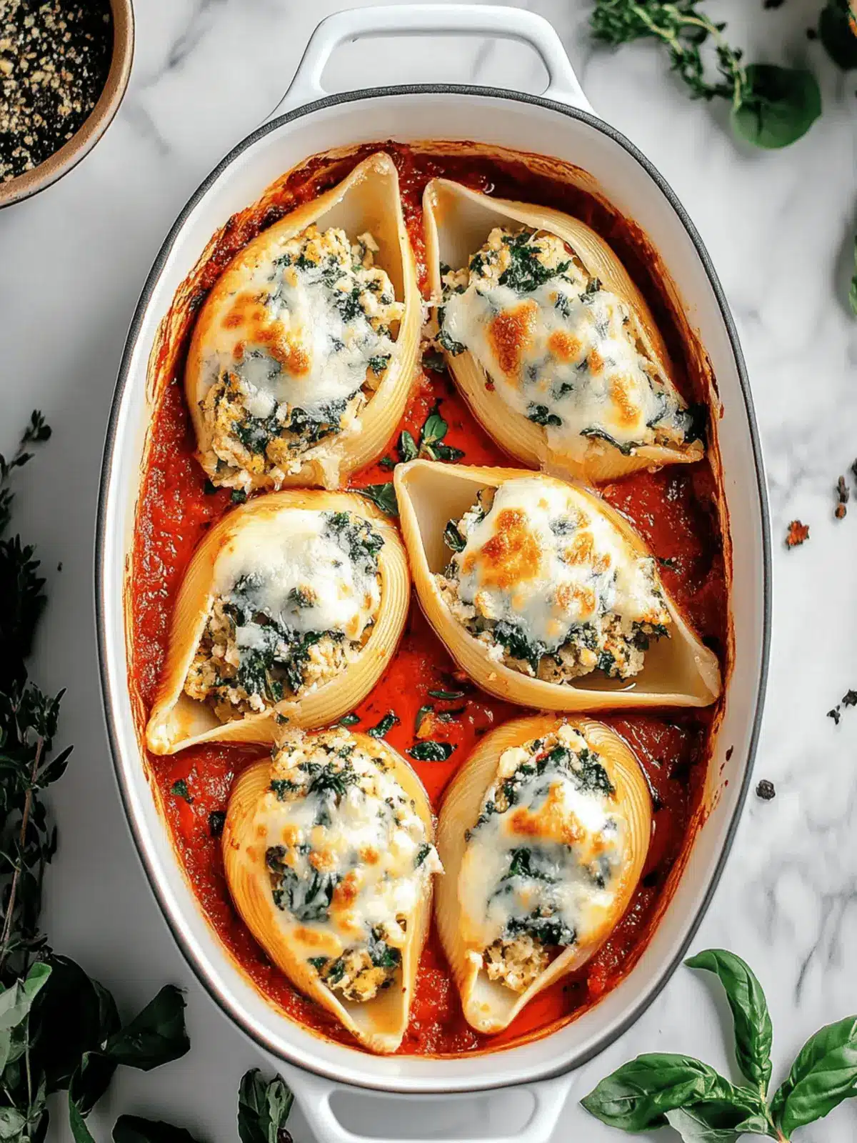 Best Christmas Stuffed Shells