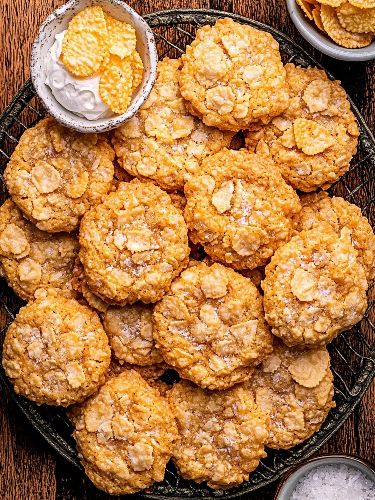 Delicious Cornflake Cookies for Crunchy Homemade Joy 3 Cornflake Cookies