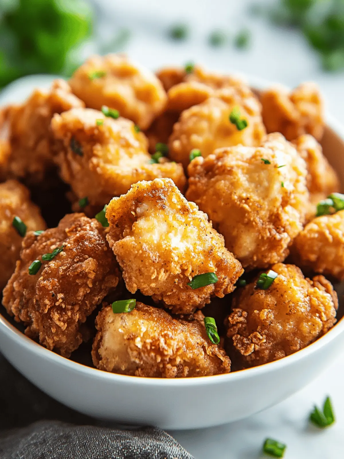 Crispy Tofu Fried Chicken