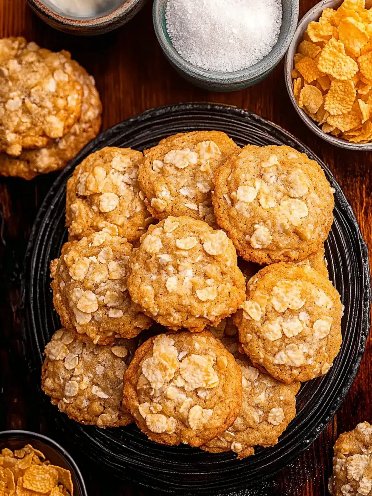 Delicious Cornflake Cookies for Crunchy Homemade Joy 2 Cornflake Cookies