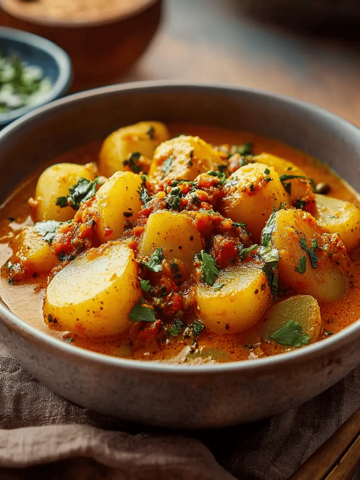 Homestyle Potato Curry