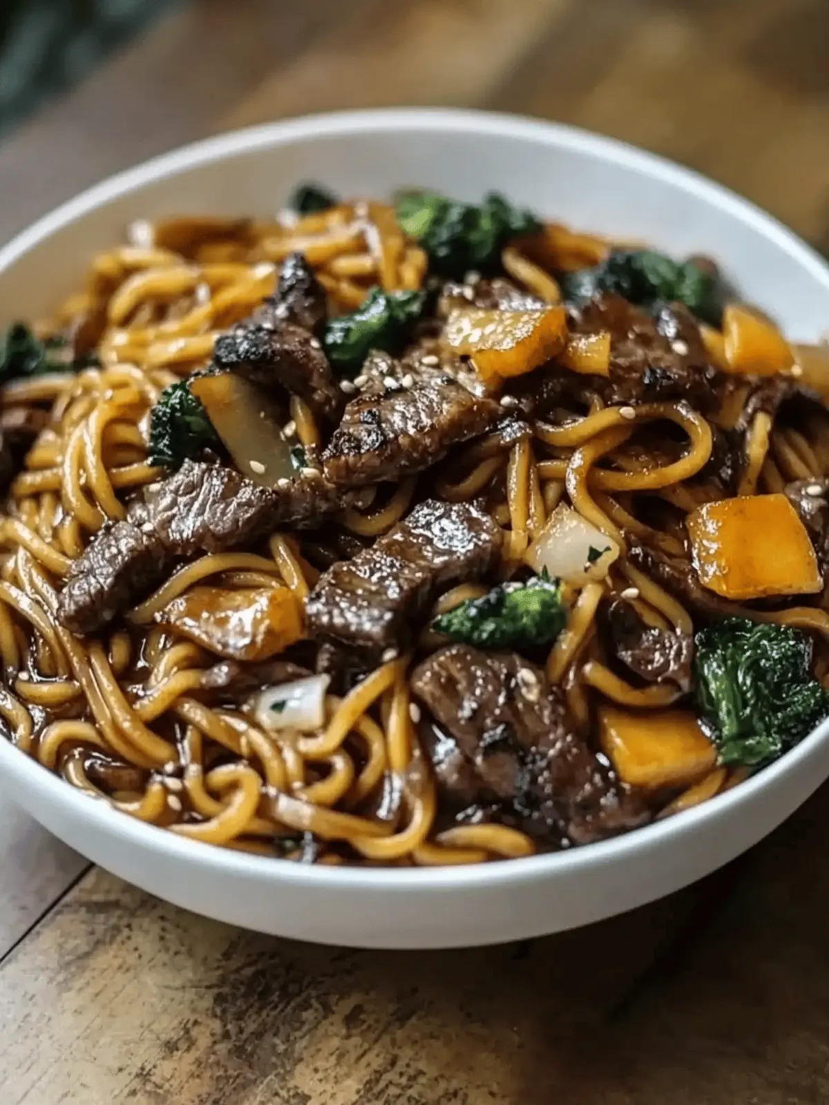Blackstone Steak Udon