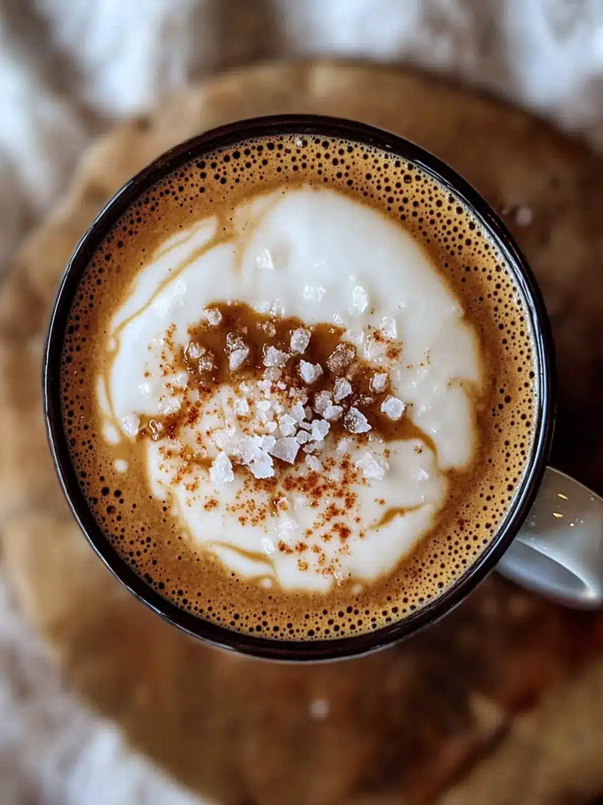 Sea Salt Peanut Butter Latte