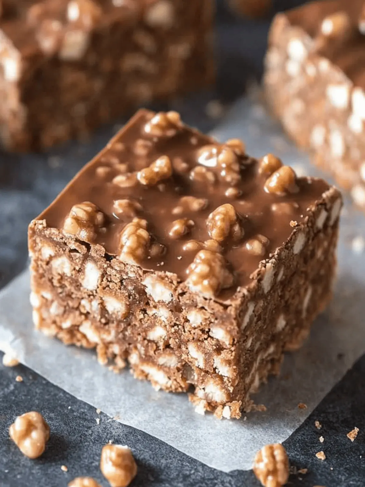 Homemade Crunch Bars
