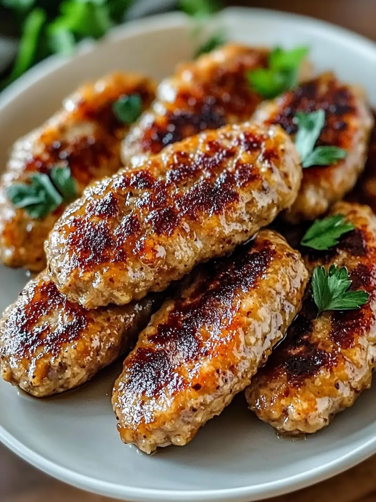 Maple Chicken Breakfast Sausage