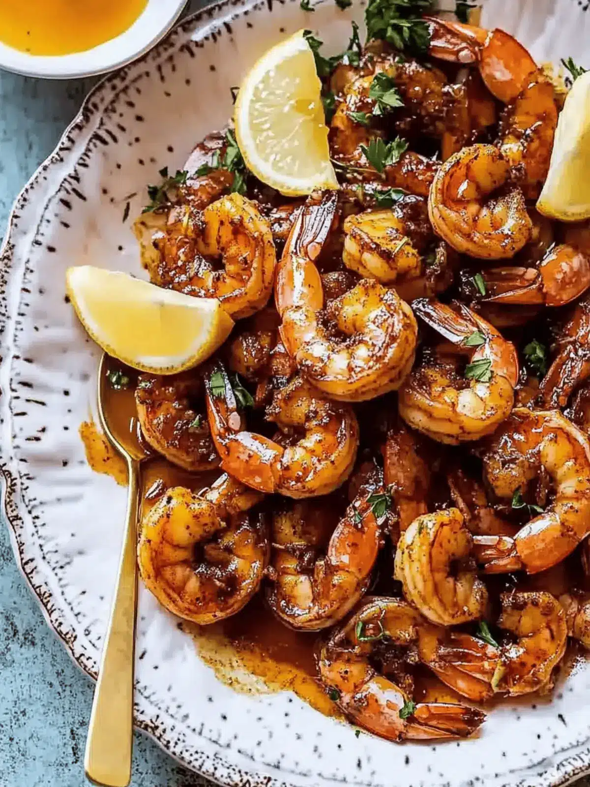 Southern Hot Honey Butter Shrimp