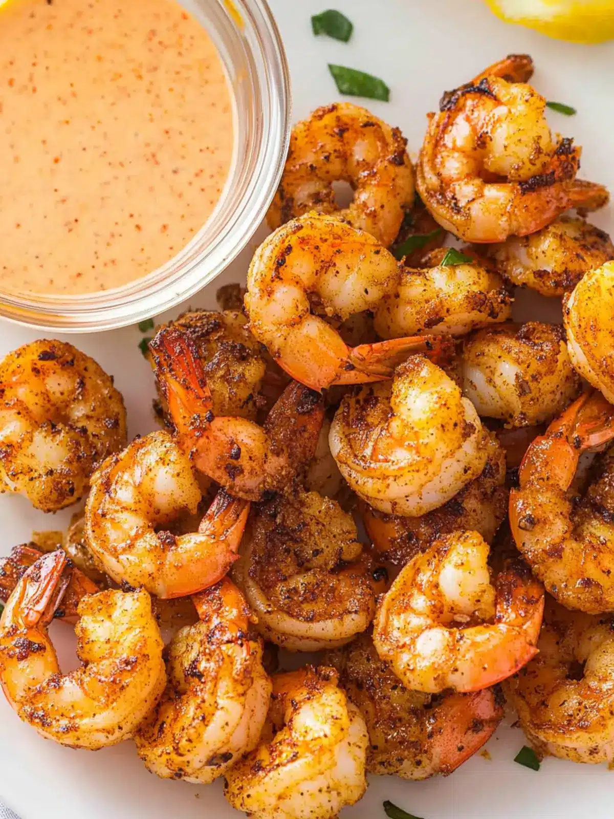 Air Fryer Garlic & Paprika Shrimp