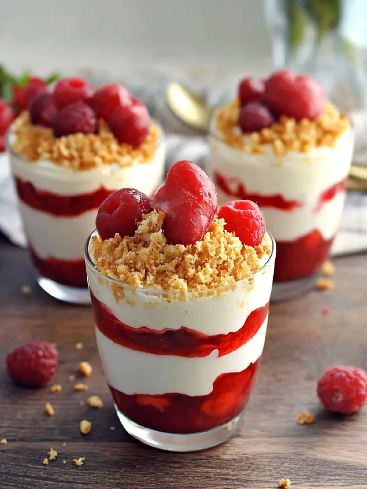 No-Bake Cheesecake Parfait