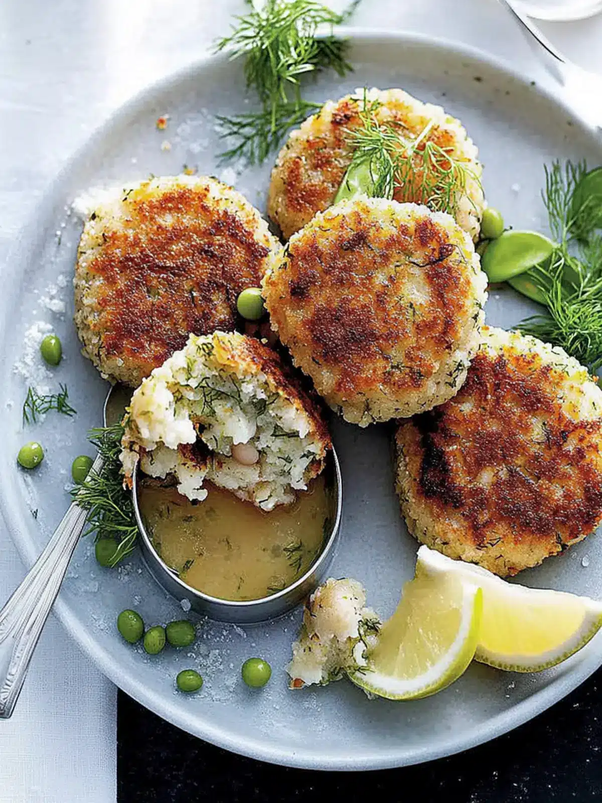 Dill And Butter Bean Fishcakes