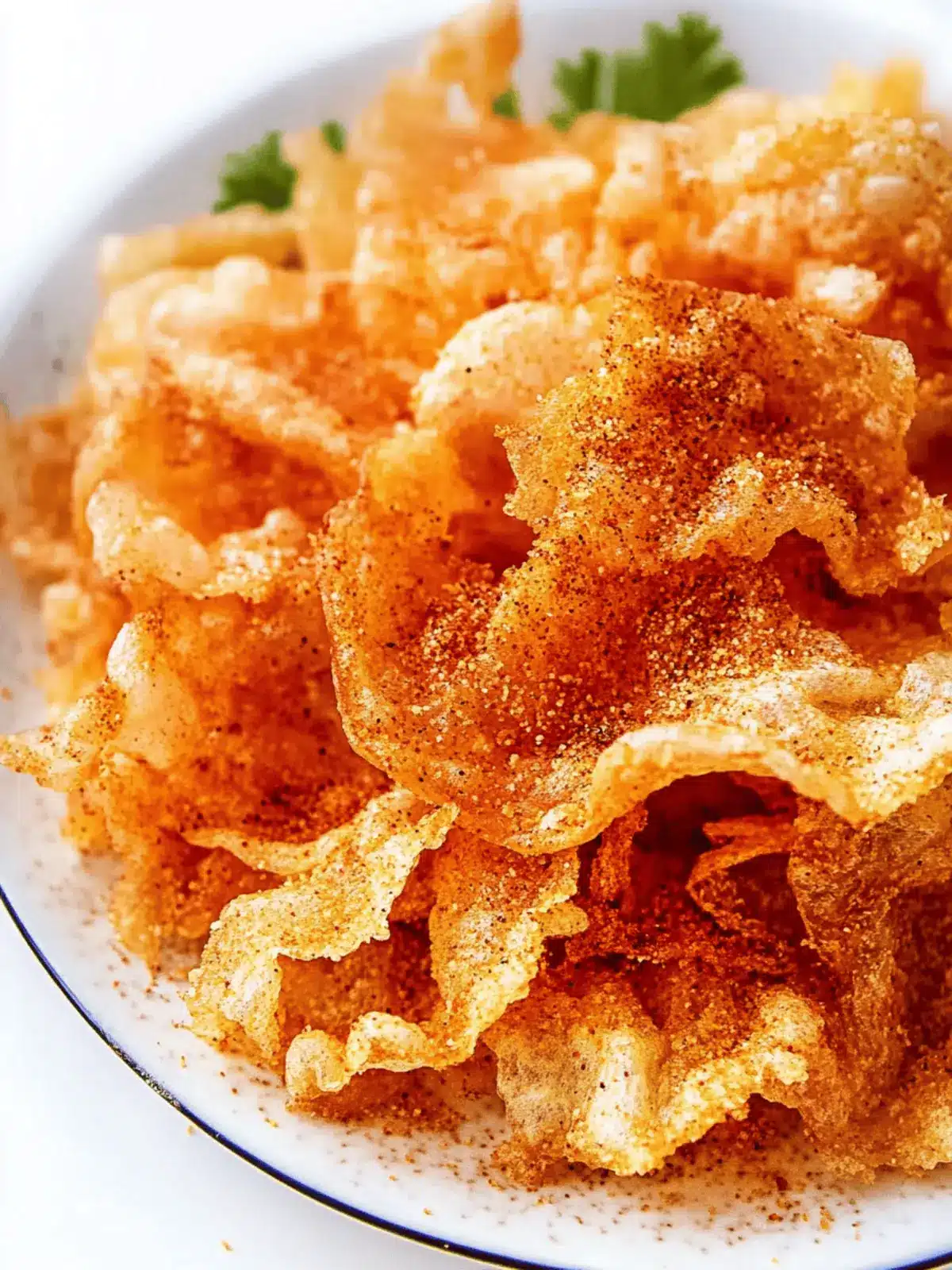 Vegan Pork Rinds (Fried Rice Paper)
